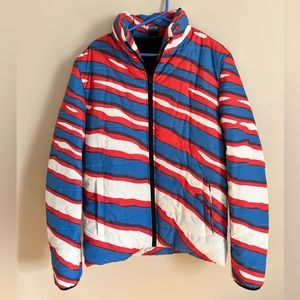 Custom Buffalo Bills Zubaz Puffer Jacket
